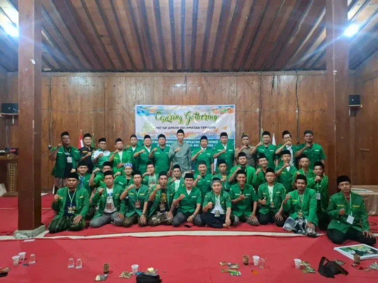 GP Ansor PAC Cepiring Gelar Muskerancab Bertajuk “Cepiring Gathering” di Nglimut