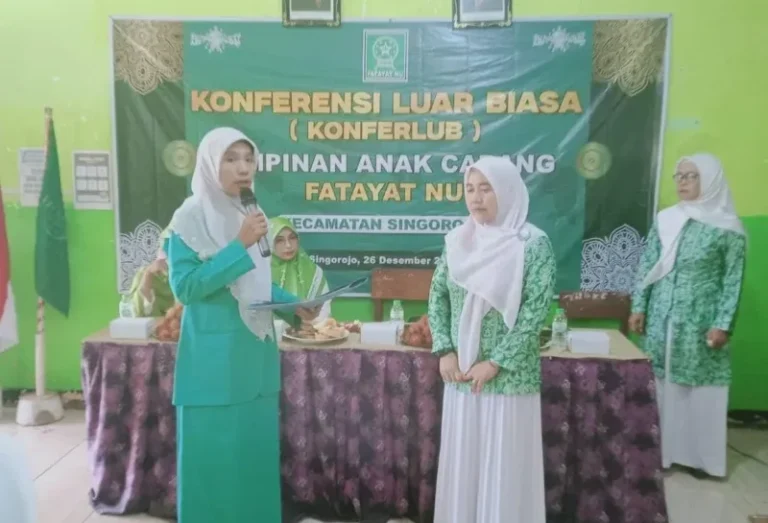 Konferlub PAC Fatayat Singorojo Menuju Gerbang Kemajuan Organisasi
