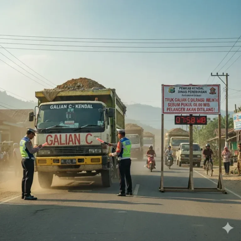 Truk Galian C Boleh Beroperasi Pukul  Berapa?
