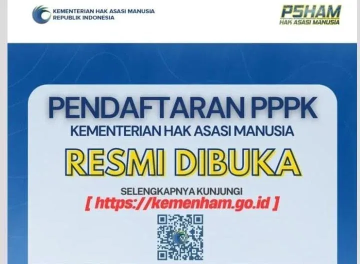 PPPK KemenHAM 2025 Dibuka, Ini Jadwal dan Formasinya