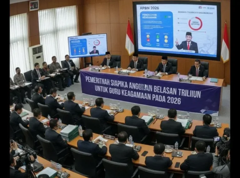 Pemerintah Siapkan Anggaran Belasan Triliun untuk Guru Keagamaan pada 2026