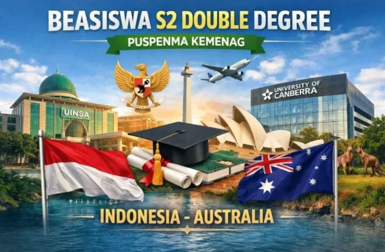 Puspenma Kemenag Buka Beasiswa S2 Double Degree Indonesia–Australia 2026