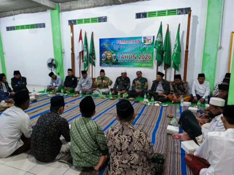 MWC NU Brangsong Gelar Doa Harlah NU ke-100, Warga NU Diajak Perkuat Khidmah