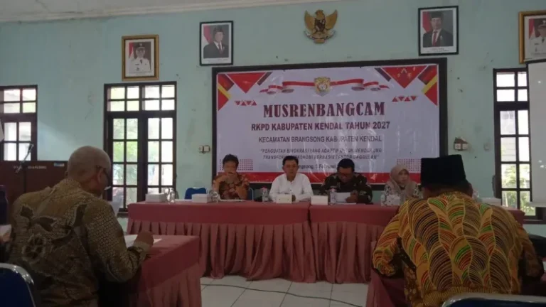 Musrenbangcam Brangsong 2026 Fokuskan Pembangunan Infrastruktur dan Investasi