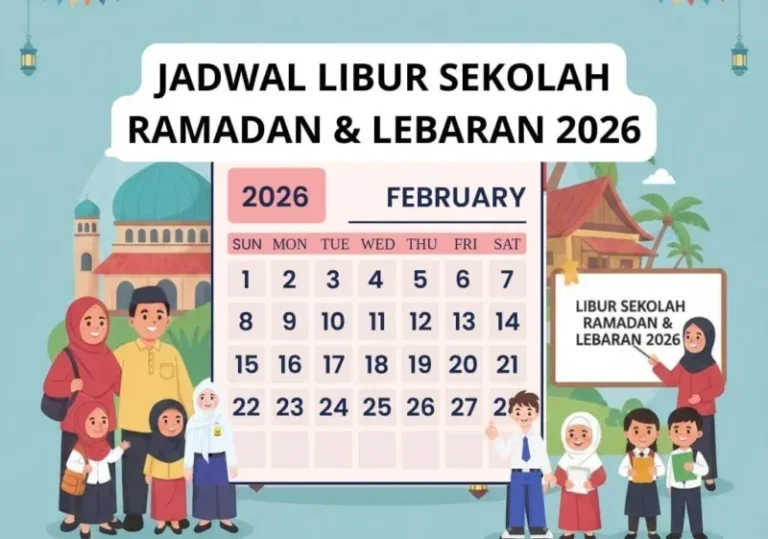 Libur Sekolah Ramadan dan Lebaran 2026, Ini Jadwalnya