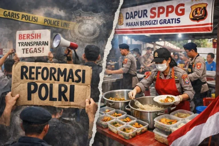 Di Tengah Desakan Reformasi, Polri Tambah Dapur SPPG