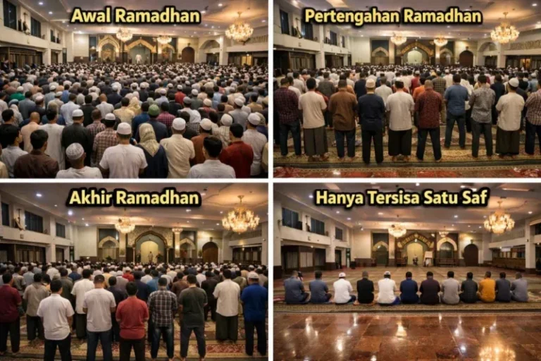 Tarawih Pertama Jamaah Membludak, FOMO kah?