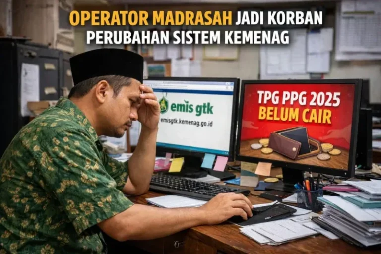 Operator Madrasah Jadi Korban Perubahan Sistem Kemenag