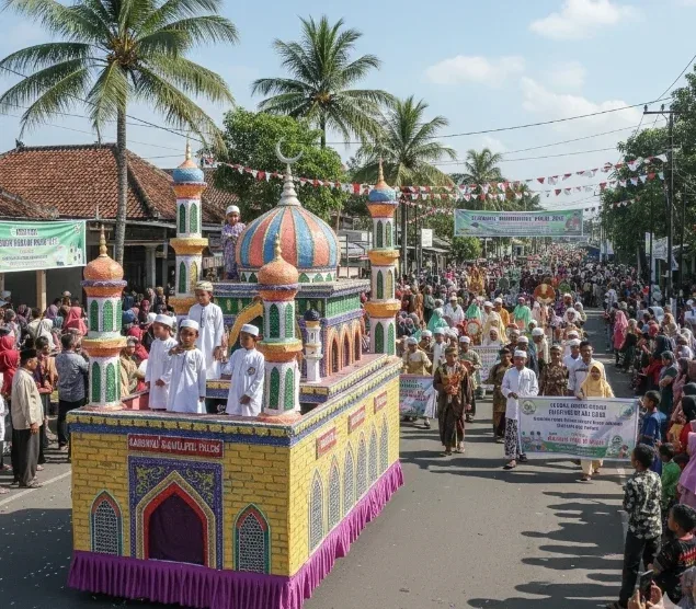 Karnaval Raudlatul Falah Digelar Usai Ashar, Sejumlah Jalan di Kaliwungu Diminta Dihindari