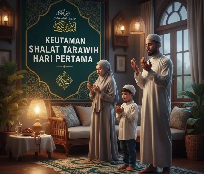 Keutamaan Shalat Tarawih Hari Pertama