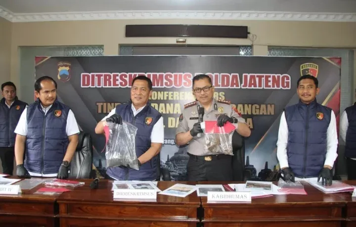 Pemilik Tambang Ilegal di Kendal–Boyolali Diciduk Polisi