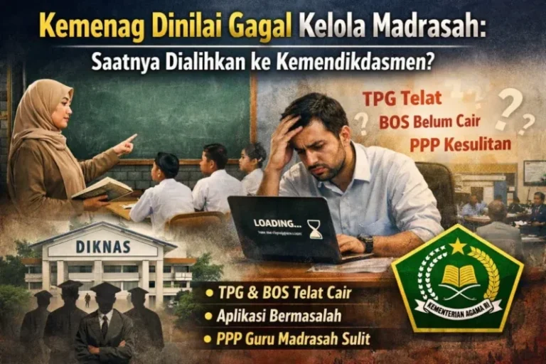 Kemenag Dinilai Gagal Kelola Madrasah: Saatnya Dialihkan ke Kemendikdasmen?