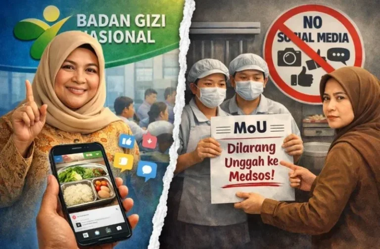 Unggah Menu MBG Boleh Menurut BGN, Kenapa MoU Sekolah–SPPG Melarang?
