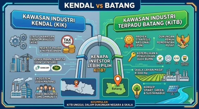 KENDAL vs BATANG: Kenapa Investor Lebih Pilih KITB daripada KIK? Ini Alasannya