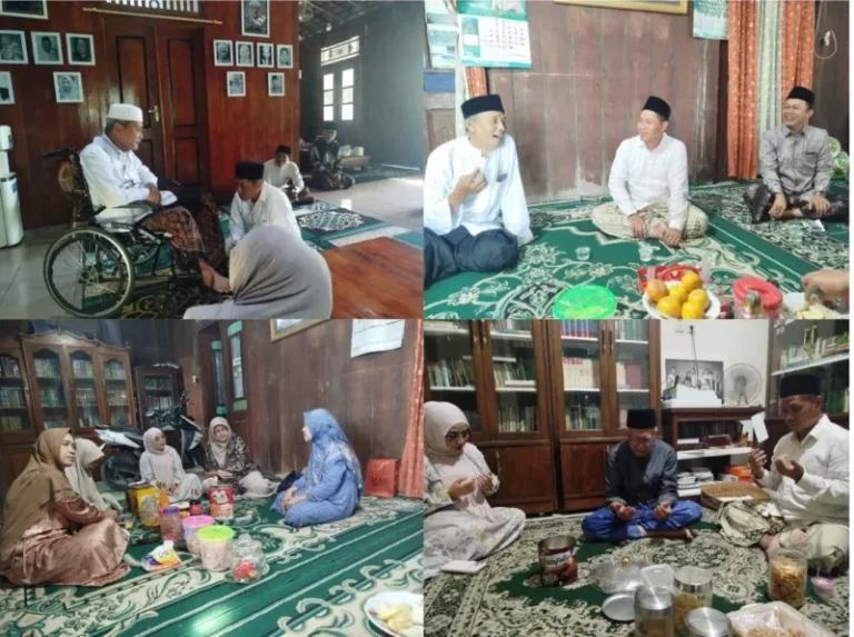 Rombongan PPP Kendal saat melakukan silaturahmi Idulfitri ke sejumlah tokoh di Kabupaten Kendal untuk menyerap nasihat dan mempererat kebersamaan.