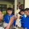 Murid SD Muhammadiyah PK Solo Belajar Tatah Sungging di Bantul