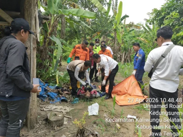 Pria Tanpa Identitas Ditemukan Meninggal di Hutan Darupono Kendal