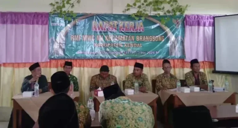 RMI NU Brangsong Gelar Rakercam, Perkuat Sinergi dan Program Pendidikan Keagamaan