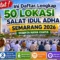 Catat! Ini Daftar Lengkap 50 Lokasi Salat Idul Adha Semarang 2026 Beserta Nama Khatib